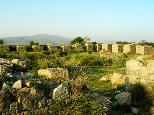 Die grÃ¼ne Ruinen von Taxila